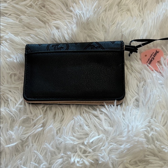 Juicy Couture Black Wallet with Gold Logo NWT - Picture 2 of 5